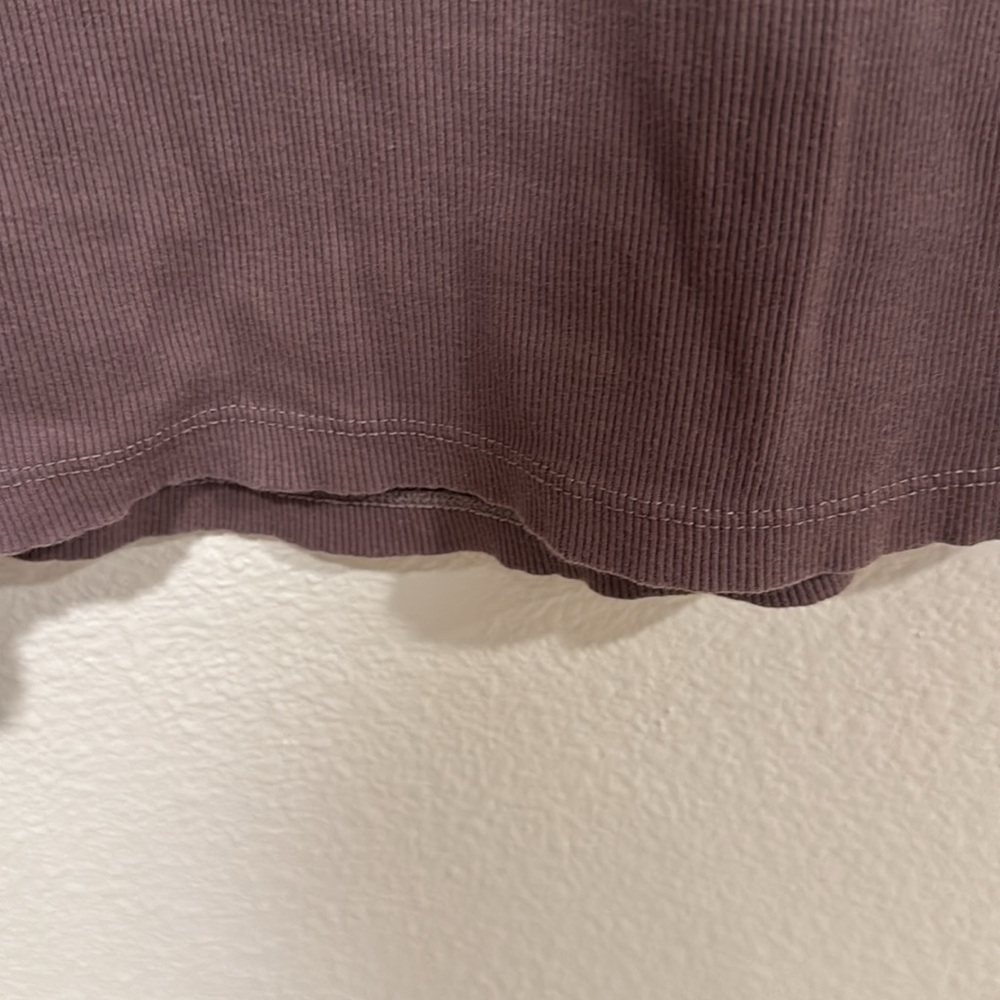 Sanctuary Purple Puff Sleeve Fitted Blouse - Picture 6 of 6